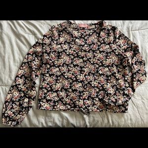 Floral Long Sleeve Blouse